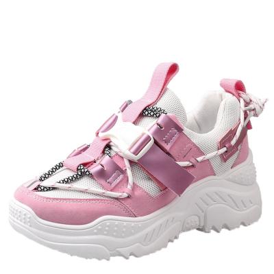 China 2021 Wholesale Ladies Women Shoes Durable Sneakers Sports Shoes China Size Increasing for sale