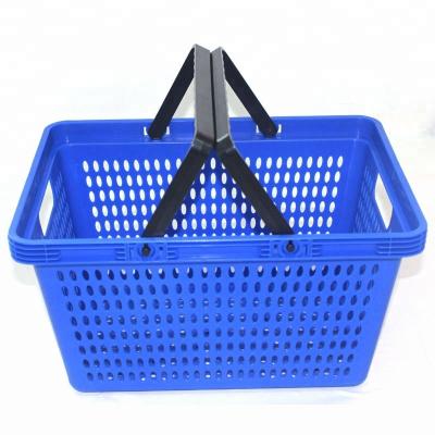 China Eco-Friendly Plastic Shopping Folding Tote Basket Wholesale Market for sale