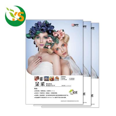 China Jincai waterproof high delivery thickness single sided coated white card is suitable for food packaging, chocolate packaging, drug packagin for sale