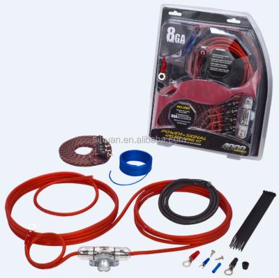 China China Supplier High Quality Car 4gauge Car Audio Amp Wiring Kit Speaker for sale