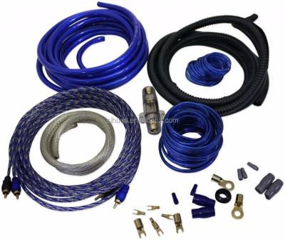 China Speaker Made In China New Flexible 4 Gauge Copper Wire Car Amp Wiring Kit for sale