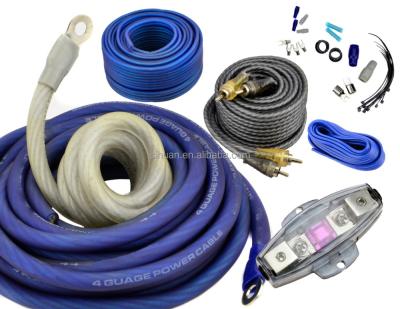 China Speaker Measurement High Quality Car Accessories CCA 4/8 Car Amp Audio Wiring Kit for sale