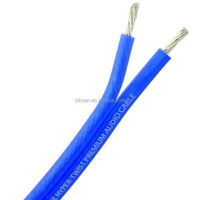 China Flexible Soft Speaker Wire Maker PVC Jacket Square And Round Speaker Wire for sale