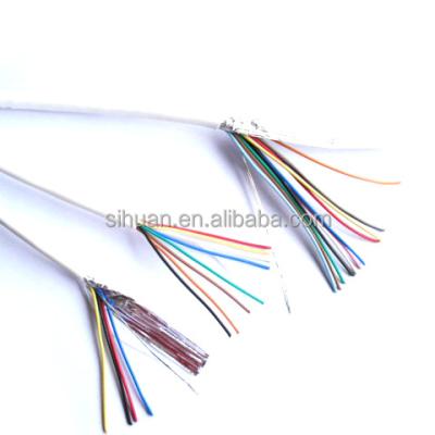 China Security Alarm Connection 4c 6c 8c 12c 16c 20c 0.22mm2 Security Alarm Cable Wire for sale