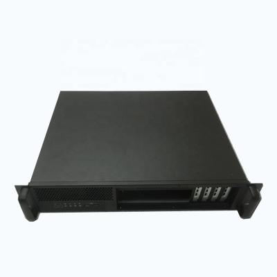 China With 2U Fan Server Case Depth 380mm LAN Ports Rackmount 2pcs for sale