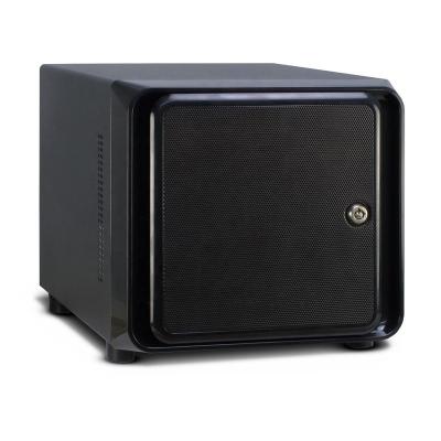 China With Black Fan ITX NAS Case 4 Bays Shape Mini-ITX Internal Memory Server Case for sale