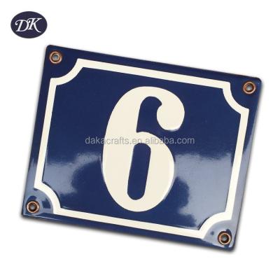 China Newest EU Export Metal Name Signs Mini Outdoor Letters Numbers for sale