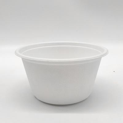 China Aitigrease Minimalist Waterproof Disposable Disposable Biodegradable Food Containers Bagasse Bowl for sale