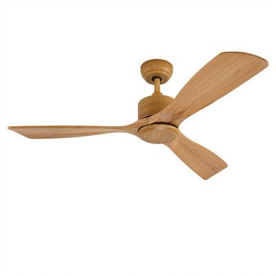 China With light hot selling European style bedroom without lamp solid wood ceiling fan without lamp household living room for sale