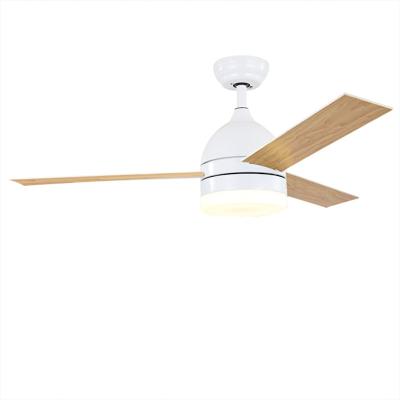 China With light white frequency conversion 42 inch fan light mute bedroom fan light ceiling fan light for sale