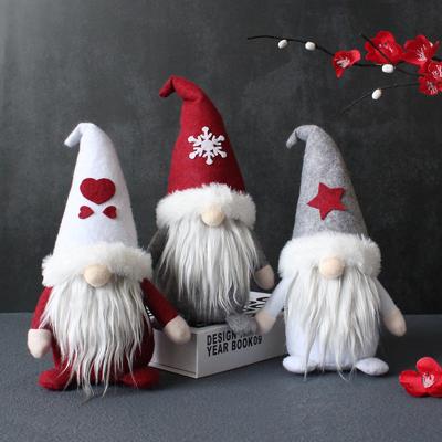 China Popular Plush Dwarf Doll Christmas Day Home Furnishing Decoration Products Decorative Ornaments for sale