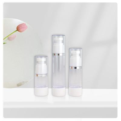 China 15 ml 30 ml Plastik Vakuum Lotion Flasche Schönheitspflege 50 ml Luftlose Pump Flaschen zu verkaufen