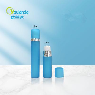 China Loción portátil de PP Botellas de bomba sin aire reutilizables Contenedor de loción portátil 15ml 30ml 50ml en venta