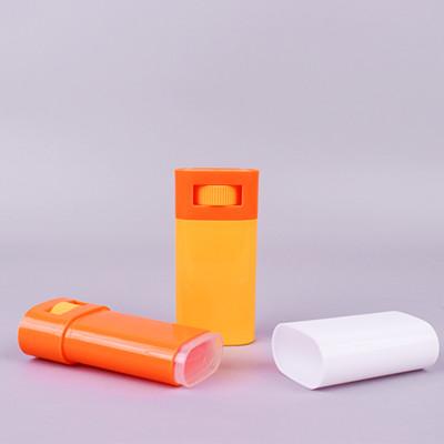 Chine Remplissage du fond 20g Récipients de déodorant rechargeables Tubes ronds de déodorant pour hydratation à vendre