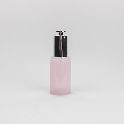 China Aanpasbare 30 ml PETG Roze Dropper Flessen Dropper Container Met Press Top Dropper Te koop