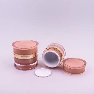 Cina OEM ODM Acrilico Plastica Crema Vaso 30g 50g vuoto Acrilico Cosmetico Contenitore in vendita