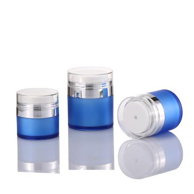 China 15 ml 30 ml 50 ml PP Center Out Jar Gezichtscrème Jar Leeg Cosmetische container zonder lucht Te koop