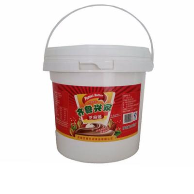 China Food cooking hot sale high quality 20kg/barrel tahini paste seasoning Liangpi hot dry noodle pot dip sesame paste for sale