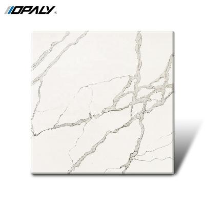 China Modern Artificial Calcatta Quartz Stone Sheet White Quartz Slabs For Hotel for sale