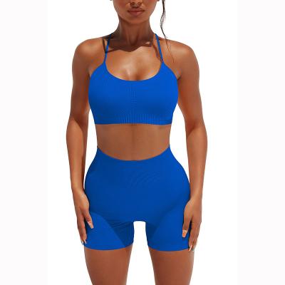 China Beagmg Girls Breathable Yoga Set 2022 Women Yoga Set Wholesale Yoga Summer Sets ropa deportiva Para mujer BK504 for sale