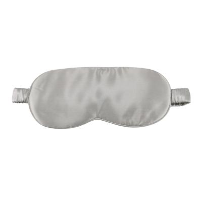 China Anti-wrinkle customized 19momme thickness 100% silk sleep mask 22momme silk eye mask filled by pure silk en venta