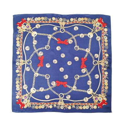 China Soft Silk Feeling Customized Soft And Comfortable Silkworm Female Scarf 100% Silk Scarf en venta