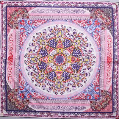 China 2020 Hot-selling 100% high-end women's silk scarves soft feeling silk fabric suitable for autumn and winter silk scarf for sale