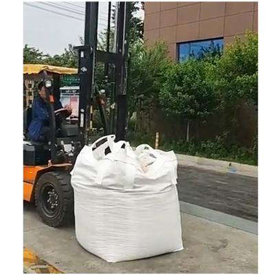 China China Factory Cheap Price Breathable Big Bag Ton Bag For Pebbles Sand White Bulk Stone for sale