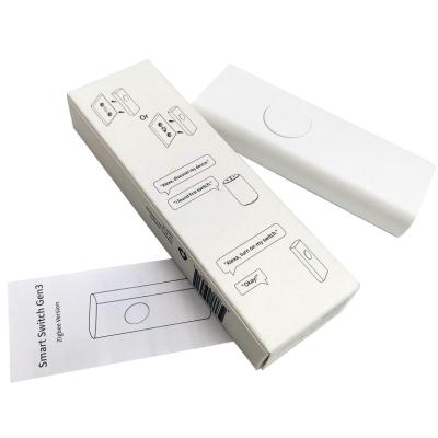 China ODM Not Wired Smart Home Wall Mounted Switch Compatible With Smart Home Google Assistant And Alexa 3RALSS092Z for sale