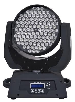 China led moving head washer lights zoom head lights 108pcs*3w rgbw led washer head lights for sale