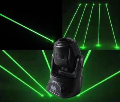 China mini green head moving laser /led stage effect lights/hottest products in ktv bar room for sale