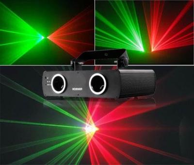 China 200mW Double red and green laser /led stage effect lights/hottest products in ktv bar room for sale