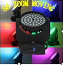 China led 56pcs high power zoom stage moving head lights /stage effect light disco dj lights for sale