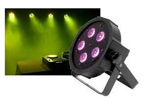 China 5*10w 4in1 led flat par/popluar stage effect light/dmx sounds ktv bar show times for sale