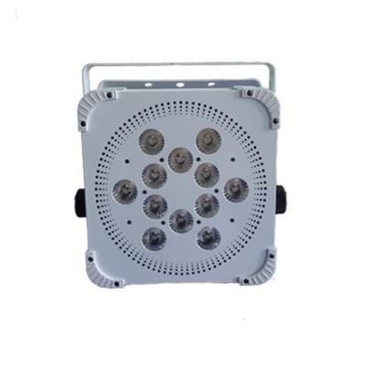 China factory on sale high quality 12pcs 5in1 wireless dmx&battery par for sale