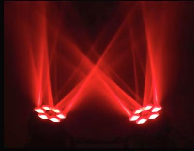 China 2015 new top selling stage disco dj lighting 6pcs mini led moving head beam eyes lights for sale