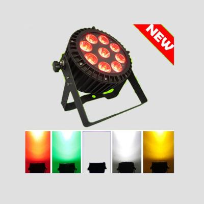 China stage Par Lights 9pcsX 15w RGBWA 5IN1 Waterproof Par dmx controller par64 for building hot for sale