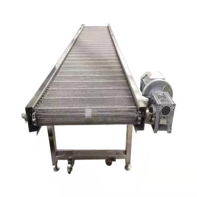 China Heat Resistant Overhead Conveyor System Wholesale Office Net Chain Conveyor for sale