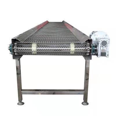 China Wholesale High Quality Heat Resistant Cheap Price Mobile Conveyor Net Chain Conveyor for sale