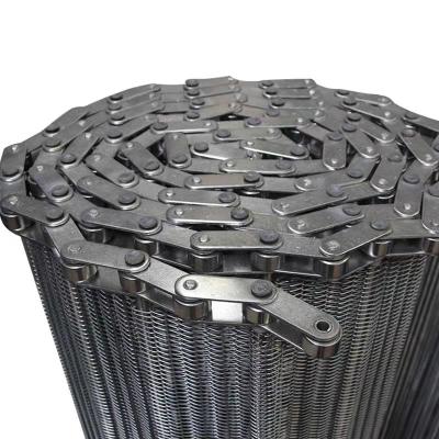 China Flexible Rotation 304 Stainless Steel Mesh Belts Wire Mesh Conveyor Belt Cheap Price Mesh Belt for sale