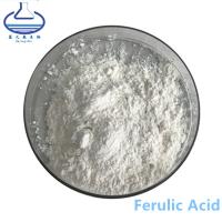 China Natural Ingredient Ferulic Acid Powder High Purity For Antioxidant for sale