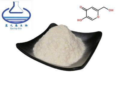 China Pó ácido Kojic de CAS 501-30-4 da categoria C6H6O4 cosmética para o alvejante à venda