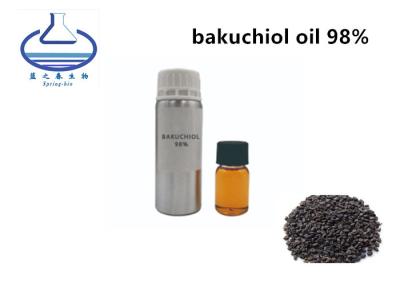 Cina Lo psoralea corylifolia dell'olio di Bakuchiol degli ingredienti dei cosmetici estrae 98% CAS NO.10309-37-2 in vendita