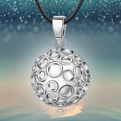 China Pregnant Women Angel Caller Unborn Baby Mexican Bola Bell Ball Pendant Necklaces Fashion New Arrival for sale