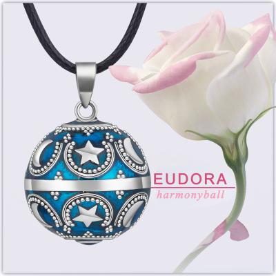 China Fashion Jewelry Harmony Bola Pendant Necklaces Angel Caller Necklace Chime Ball Star Moon Print Merryshine for sale