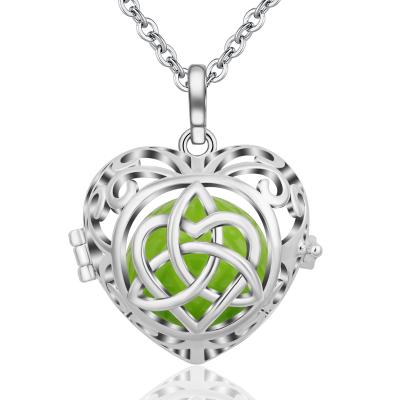 China The Other New Angel Callers Celtic Irish Knot Mexican Musical Harmony Bola Ball Cage Pendant For Women Jewelry Necklaces for sale