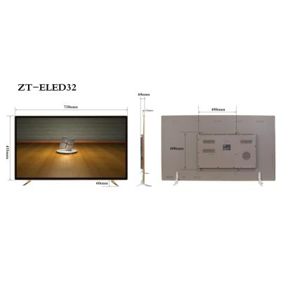 China Newly Designed 32 Inch Network Smart TVs Home LED TV 32 Inch Surface Televisions for sale