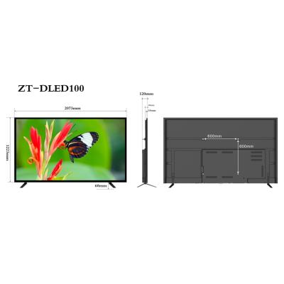 China Crystal Televisions Smart Liquid Flat Screen New Design Mini 100 Inch Television TV > 70inches for sale