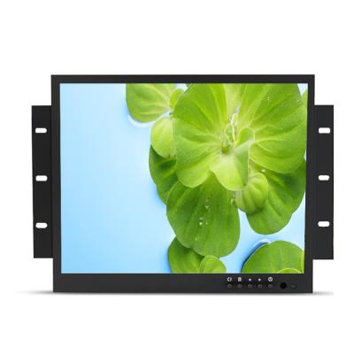 China Speaker Rack Wall Mount Open Frame Recessed Industrial 15 Inch S Quare Tft LCD Monitor With Usb Hd VGA AV Input 10.4/12/17/19 /21.5 for sale