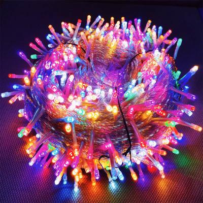 China Wholesale AC LED Curtain Light Factory 110V 220V LED Garland Curtain Icicle String Fairy Lights Outdoor Decoration LED Christmas Tree Lights for sale